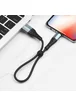 Дата кабель Hoco X38 Cool Lightning (0.25m) Черный