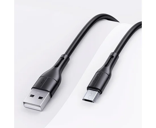 Дата кабель USAMS US-SJ502 U68 USB to MicroUSB (1m) Черный