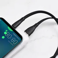 Дата кабель Hoco X42 "Soft Silicone" USB to Type-C (1m) Черный