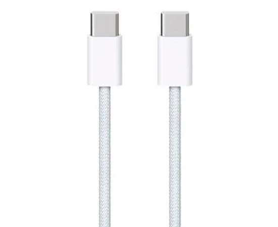 Дата кабель для Apple iPhone USB-C to USB-C (AAA grade) (1m) (box) Белый