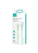Дата кабель Usams US-SJ493 U65 Liquid Silicone USB to Lightning 3A 1m Зеленый