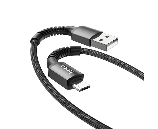 Дата кабель Hoco X71 "Especial" MicroUSB (1m) Black