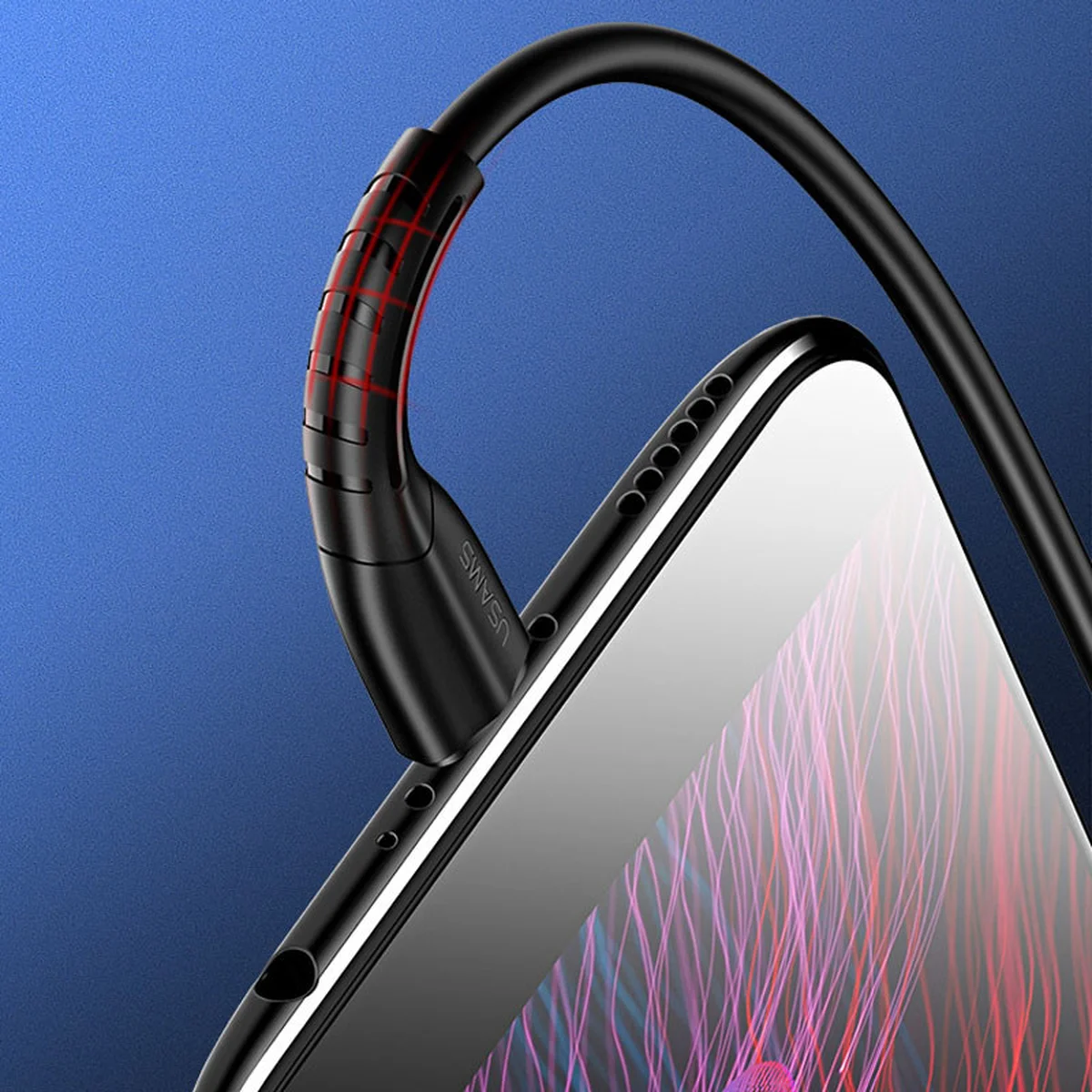 Дата кабель Usams US-SJ365 U35 USB to MicroUSB (1m) Black