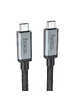 Дата кабель Hoco US06 Type-C to Type-C 100W USB3.2 20Gbps (2m) Black