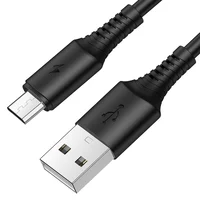 Дата кабель Borofone BX47 Coolway USB to MicroUSB (1m) Черный