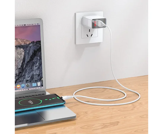 Дата кабель Hoco X63 "Racer" USB to Type-C (1m) Білий