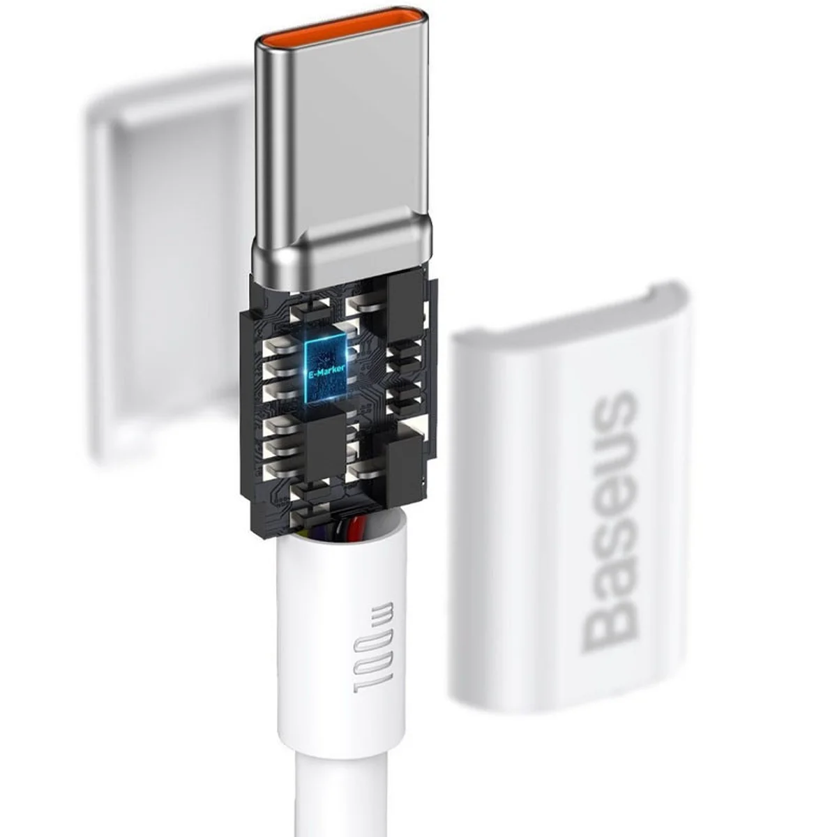Дата кабель Baseus Superior Series Fast Charging Type-C to Type-C PD 100W (2m) (CATYS-C) Белый