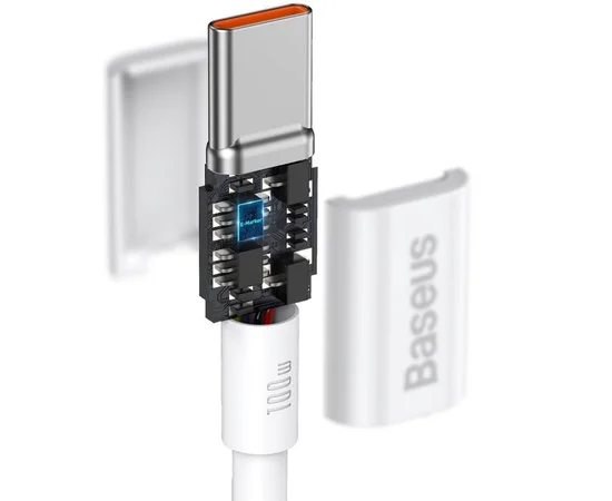 Дата кабель Baseus Superior Series Fast Charging Type-C to Type-C PD 100W (2m) (CATYS-C) Белый