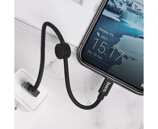 Дата кабель Hoco X35 Premium USB to Type-C (0,25m) Черный