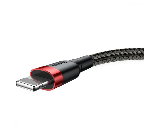 Дата кабель Baseus Cafule Lightning Cable 2.4A (1m) Красный / Черный
