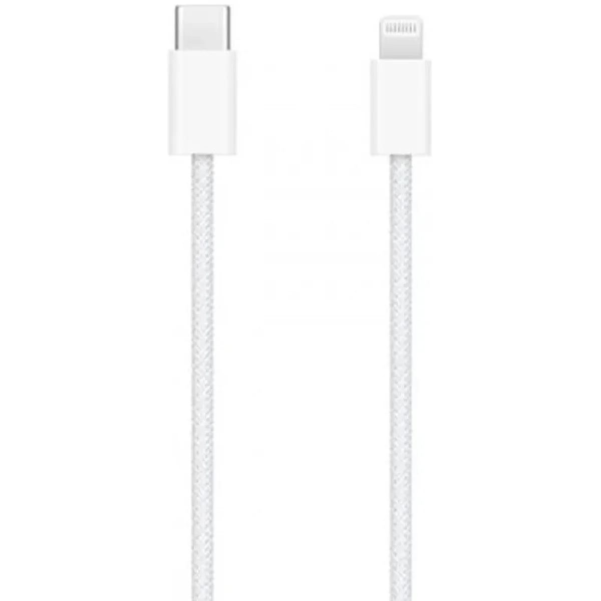 Дата кабелю USB-C для Lightning FineWoven Mac PD для Apple (AAA) (1m) (не box) White