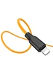 Дата кабель Hoco X21 Plus Silicone Lightning Cable (2m) Black / Orange