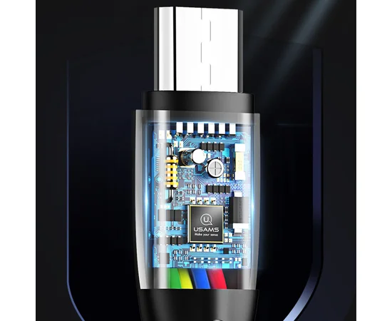 Дата кабель Usams US-SJ365 U35 USB to MicroUSB (1m) Black