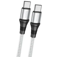 Дата кабель Hoco X50 "Excellent" Type-C to Type-C (2m) Серый