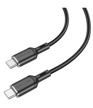 Дата кабель Borofone BX90 Cyber USB to Type-C (1m) Black Дата кабель Borofone BX90 Cyber USB to Type-C (1m) Black