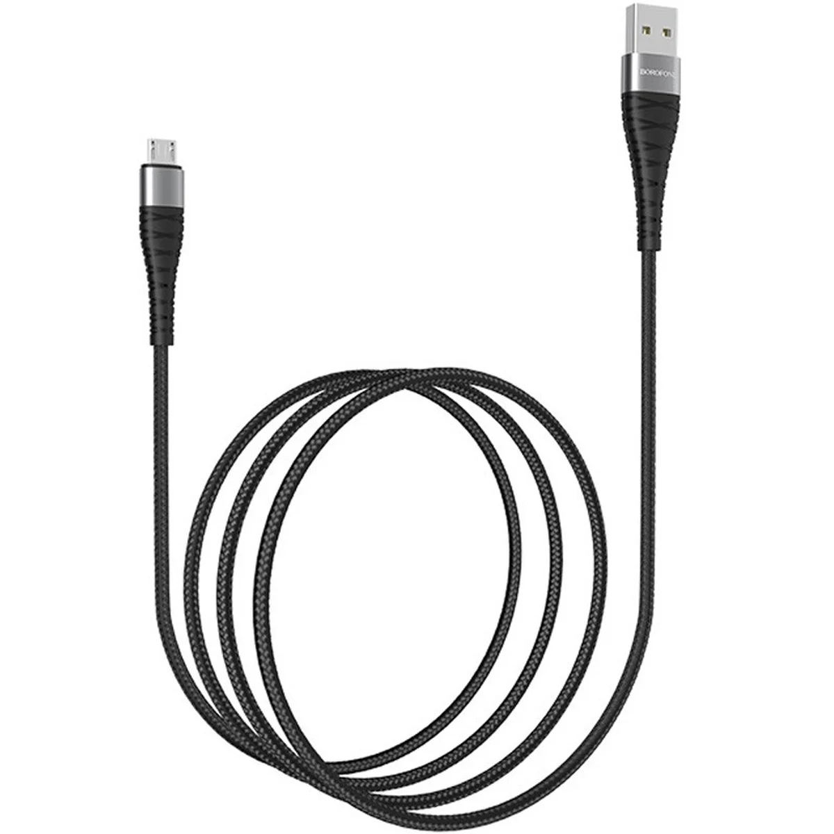 Дата кабель Borofone BX32 Munificent USB to MicroUSB (1m) Black