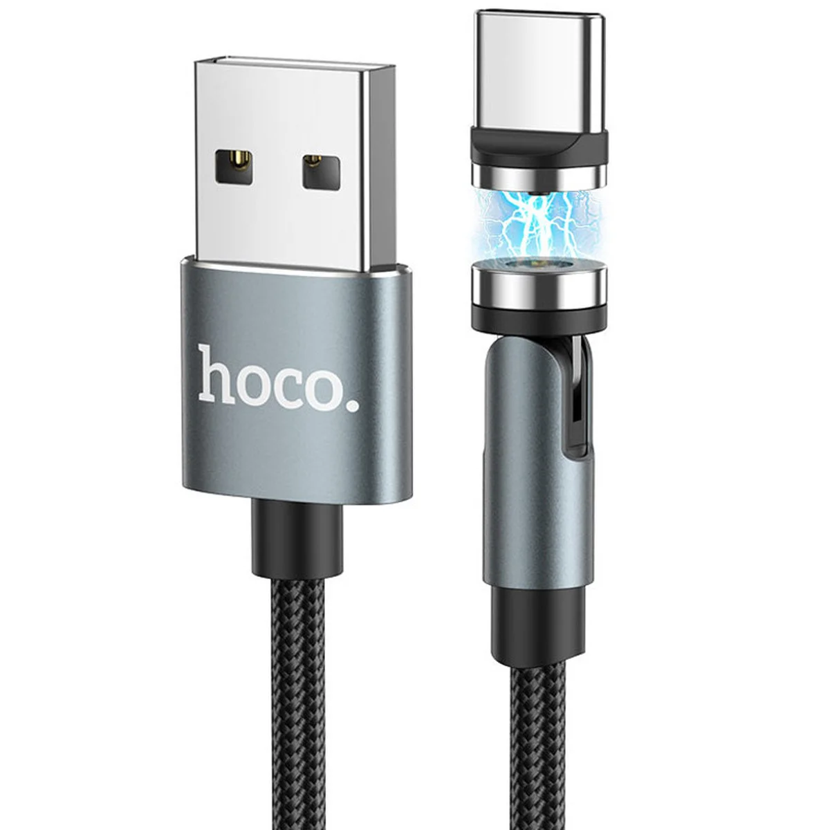 Дата кабель Hoco U94 "Universal magnetic" Type-C (1.2 m) Черный