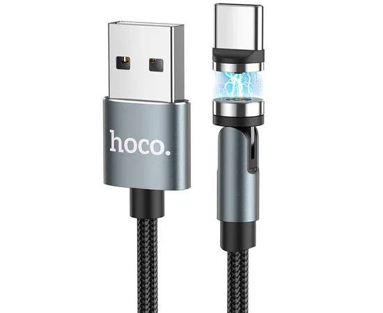 Дата кабель Hoco U94 "Universal magnetic" Type-C (1.2 m) Черный