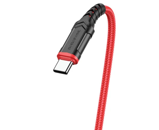 Дата кабель Borofone BX67 USB to Type-C (1m) Красный