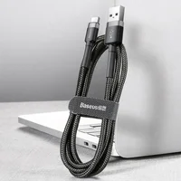 Дата кабель Baseus Cafule Type-C Cable 2A (2m) Черный / Серый