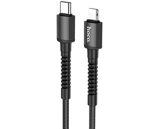 Дата кабель Hoco X71 "Especial" PD Type-C to Lightning (1m) Черный