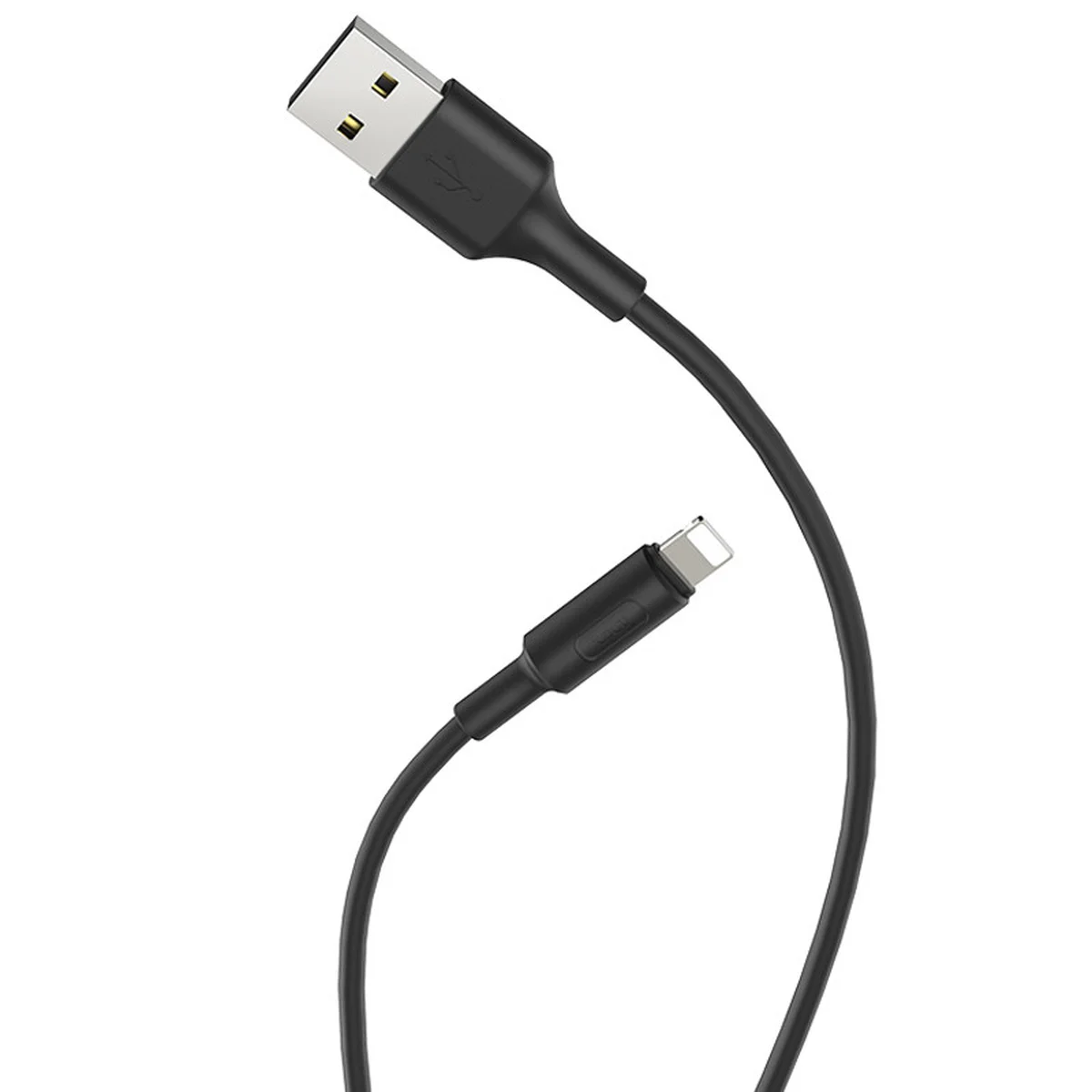Дата кабель Hoco X25 Soarer Lightning Cable (1m) Чорний