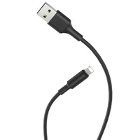 Дата кабель Hoco X25 Soarer Lightning Cable (1m) Чорний