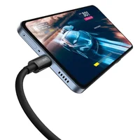 Дата кабель Baseus Superior Series (SUPERVOOC) Fast Charging USB to Type-C 65W 1m (CAYS00090) Black