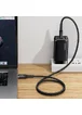 Дата кабель USAMS US-SJ466 U58 Type-C to Type-C 100W PD Fast Charge Magnetic Data Cable (1.5m) Черный