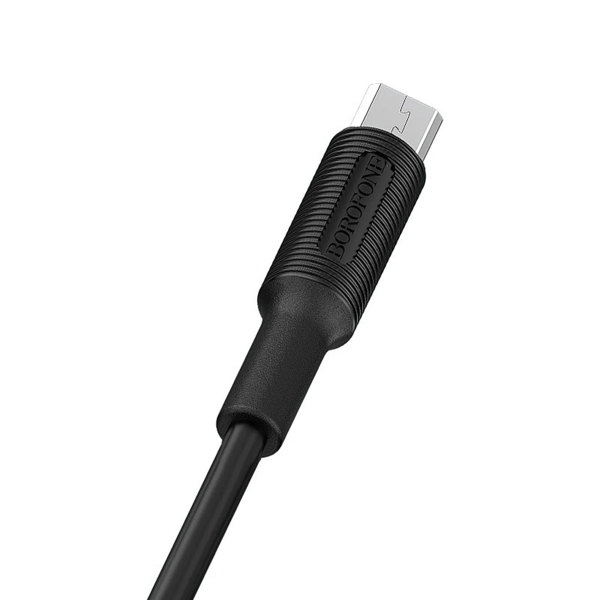 Дата кабель Borofone BX1 EzSync USB to MicroUSB (1m) Чорний