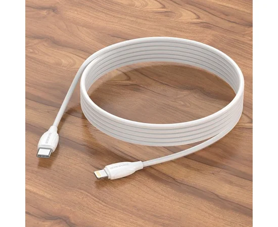 Дата кабель Borofone BX19 Type-C to Lightning (2m) Белый