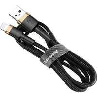 Дата кабель Baseus Cafule Lightning Cable 1.5A (2m) (CALKLF-C) Золотой / Черный