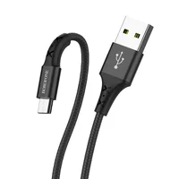 Дата кабель Borofone BX20 Enjoy USB to MicroUSB (1m) Чорний