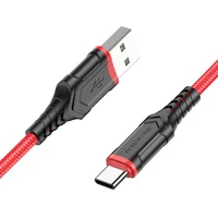 Дата кабель Borofone BX67 USB to Type-C (1m) Красный