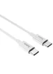 Дата кабель Hoco X23 Skilled Type-C to Type-C (3A/1М) Белый
