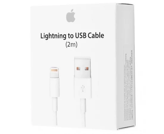 Дата кабель для Apple USB to Lightning (ААА) (2m) Белый