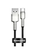 Дата кабель Baseus Cafule Series Metal USB to Type-C 40W (2m) Черный