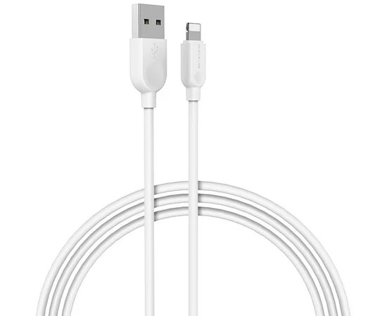 Дата кабель Borofone BX14 USB to Lightning (1m) Белый