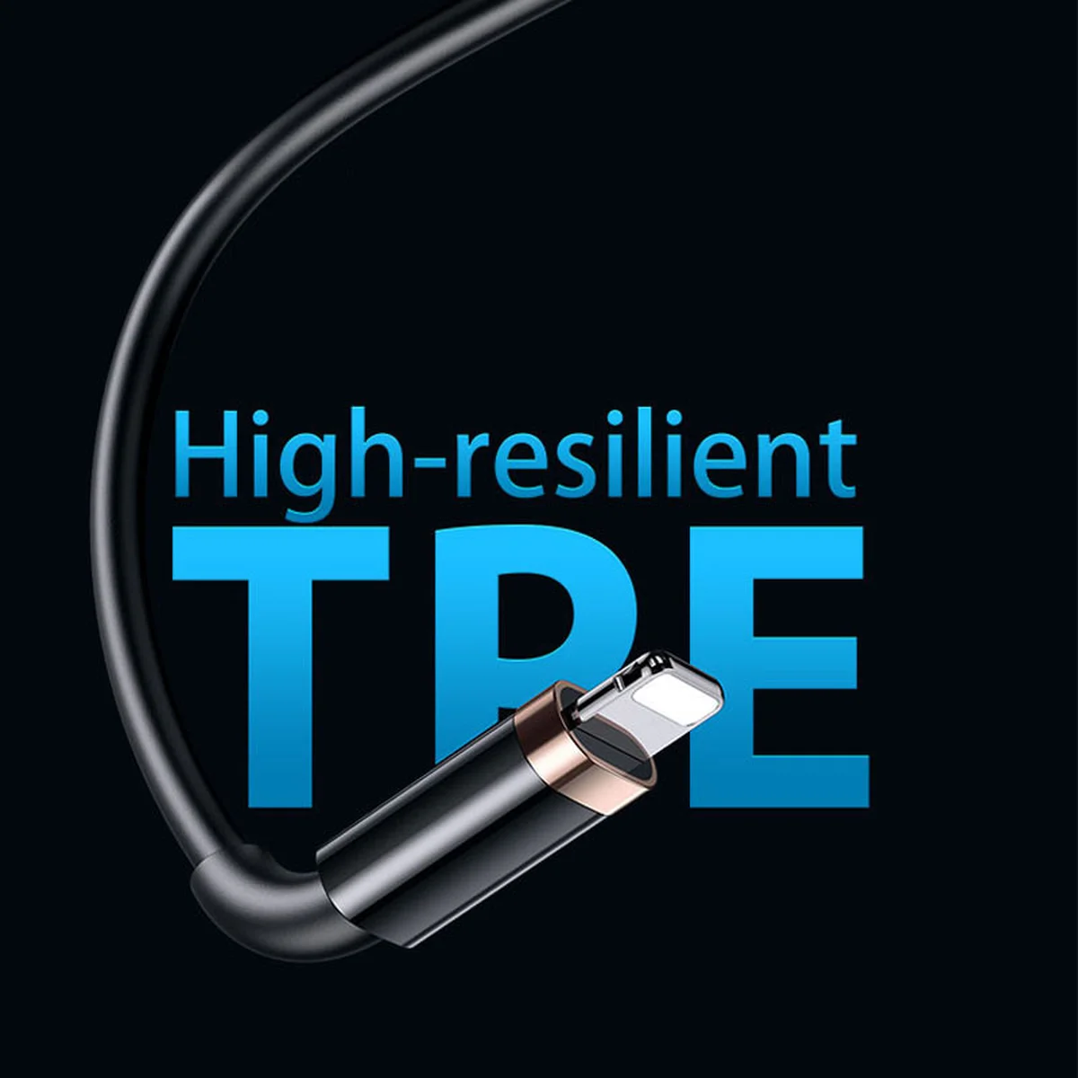 Дата кабель Usams US-SJ484 U63 Type-C To Lightning 20W PD (1.2m) Черный