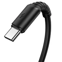 Дата кабель Borofone BX47 Coolway USB to Type-C (1m) Чорний