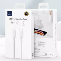 Дата кабель WIWU Youpin G90 Type-C to Lightning (1m) Белый