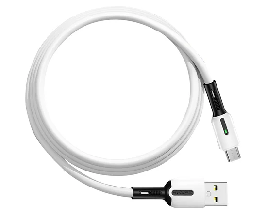 Дата кабель Usams US-SJ432 U51 Silicone USB to Micro USB (1m) Белый