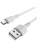 Дата кабель Borofone BX16 USB to MicroUSB (1m) Белый