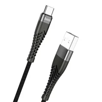 Дата кабель Hoco UD02 "Grandiose" Type-C (1m) Чорний