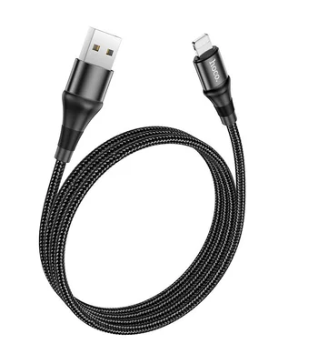 Дата кабель Hoco X50 "Excellent" USB to Lightning (1m) Чорний