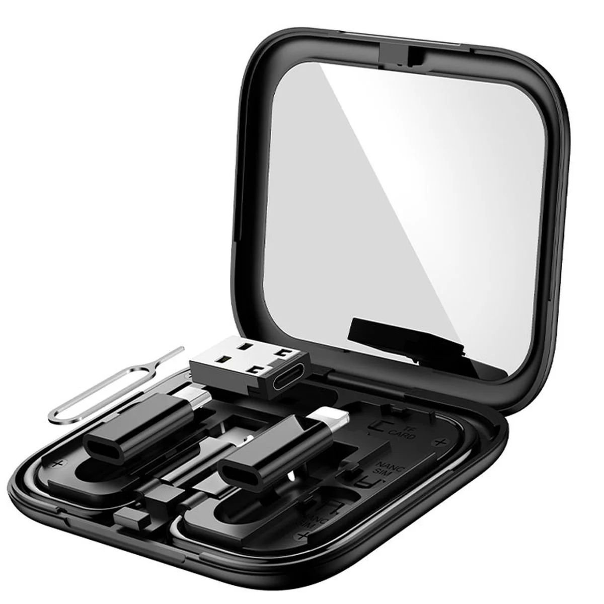 Дата кабель Hoco U114 Treasure box 60W (0.28m) Black