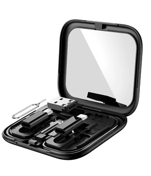 Дата кабель Hoco U114 Treasure box 60W (0.28m) Black