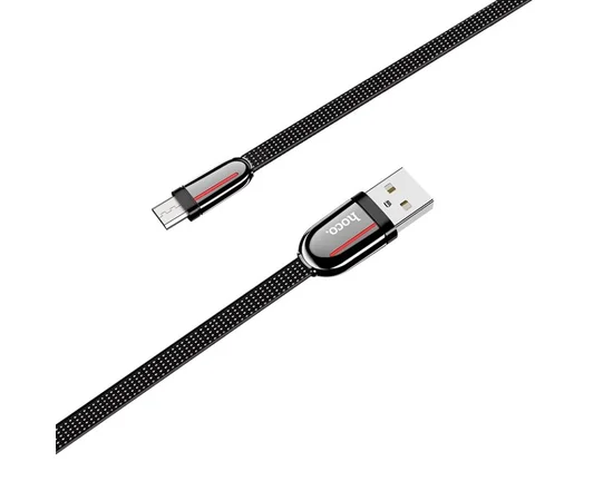 Дата кабель Hoco U74 "Grand" MicroUSB (1.2m) Черный