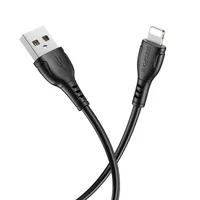 Дата кабель Borofone BX51 Triumph USB to Lightning (1m) Черный