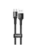 Дата кабель Baseus Halo Data Micro USB Cable 3A (0.25m) Чорний